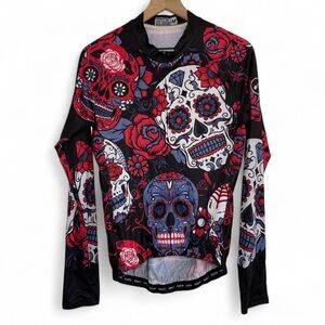 Weimostar M Lightweight Full Zip Breathable Cycling Jersey Jacket Long Sleeve